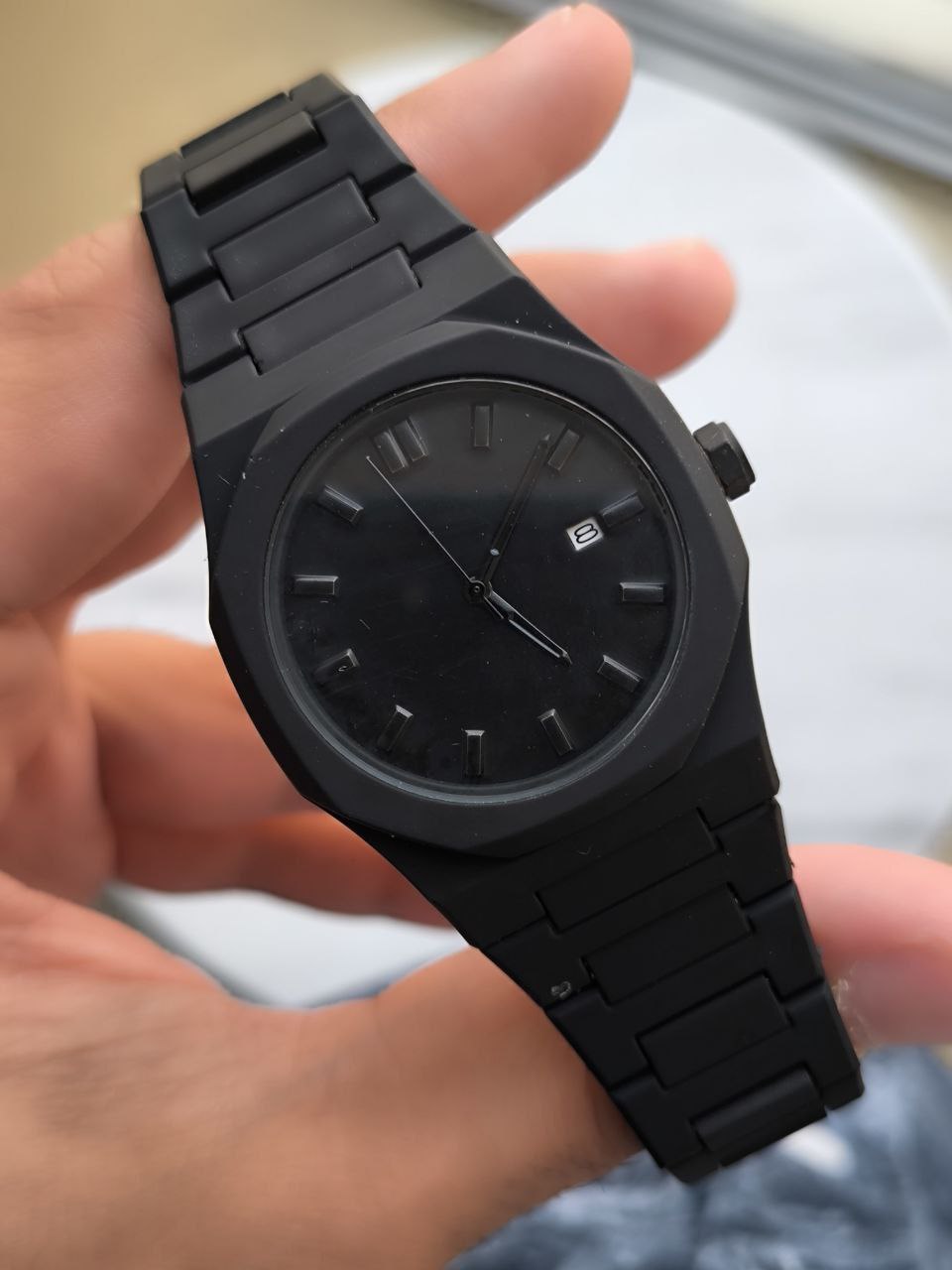 تصویر ساعت مچی مردانه کاسیو با بند پلی کربنات 