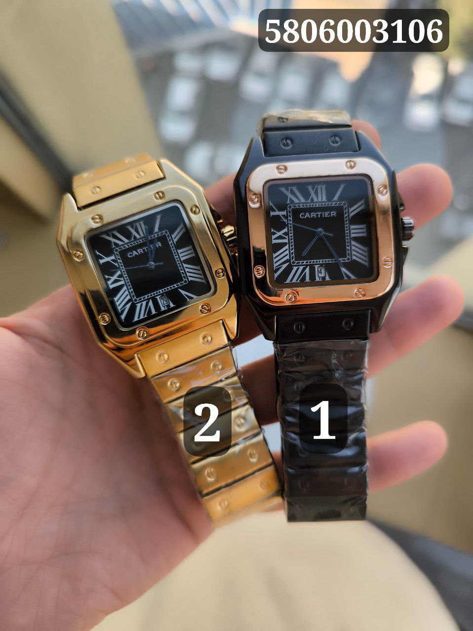 ساعت مردانه CARTIER 5806003106