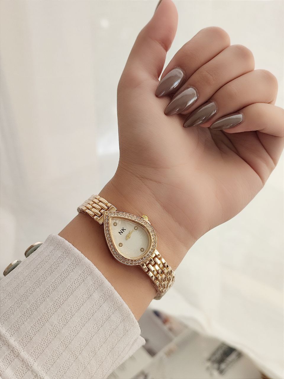 ساعت زنانه NK 4503100 بند فلزی