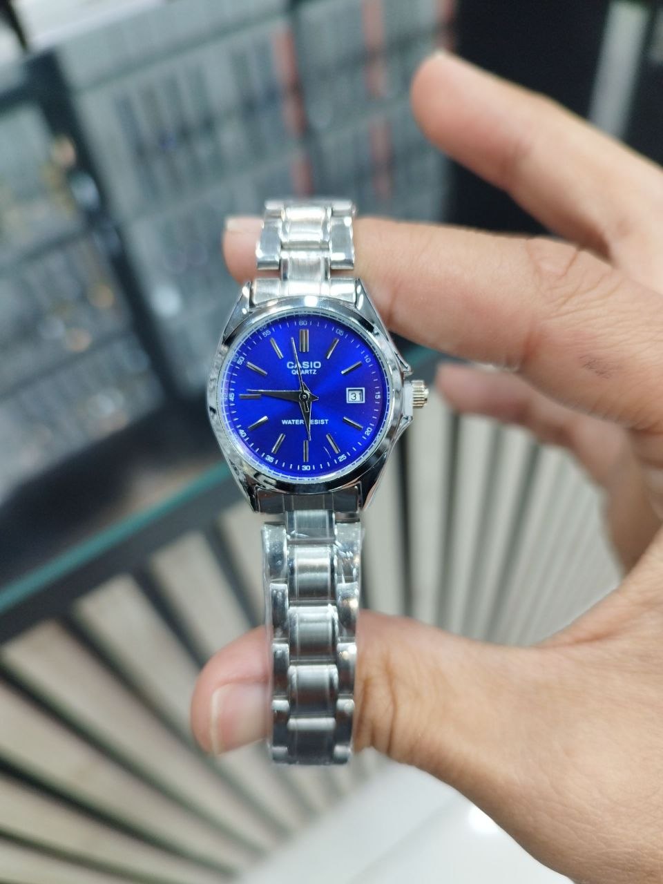 کد 260۲ ساعت زنانه قفلی برند کاسیو CASIO