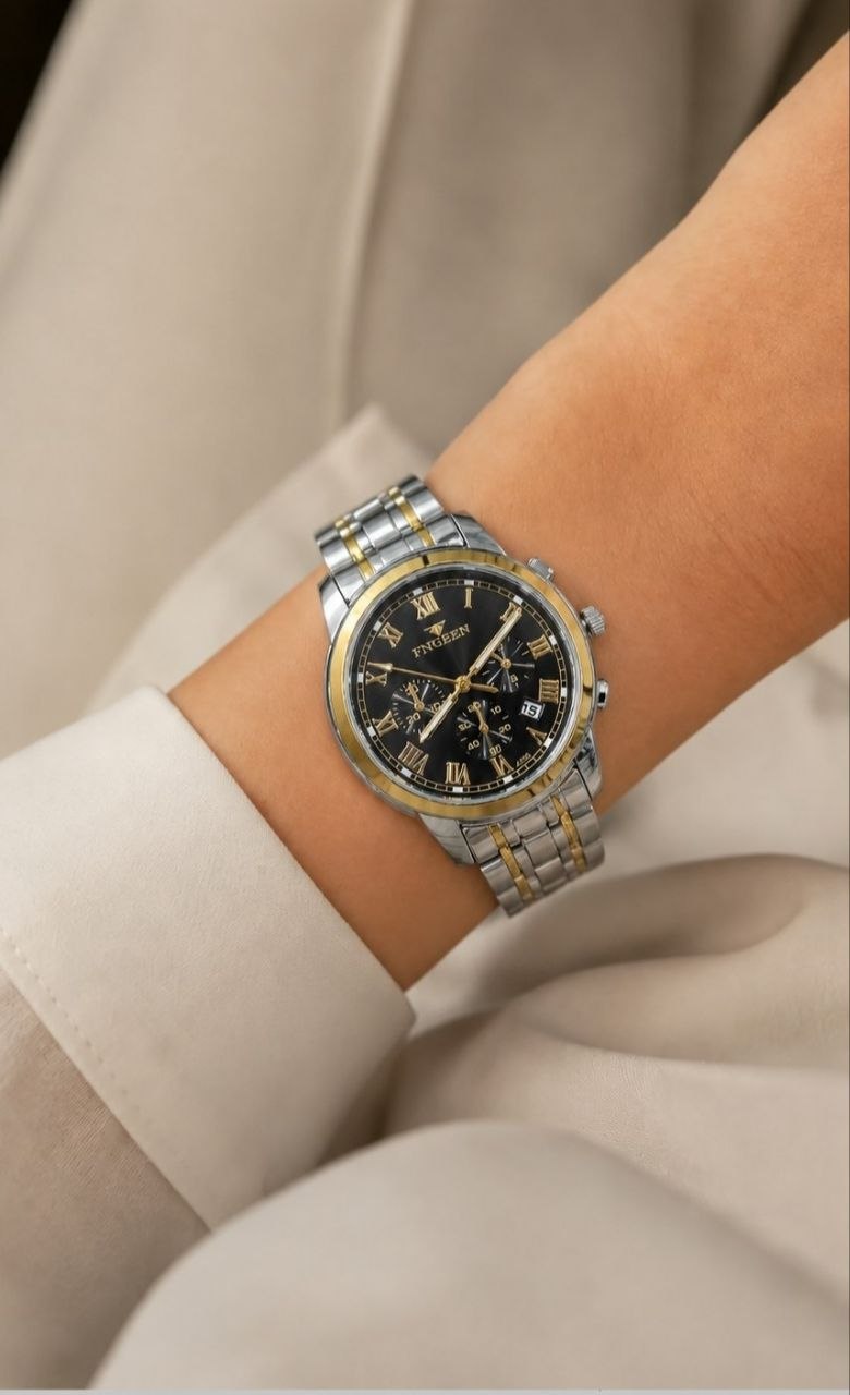 ⌚️ساعت فن جین  زنانه شرکتی